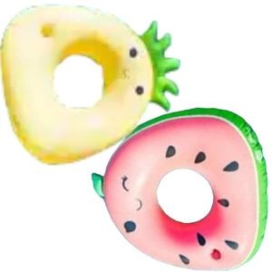 BigMouth, Squishmallows Wanda the Watermelon & Maui the Pineapple Pool Floats